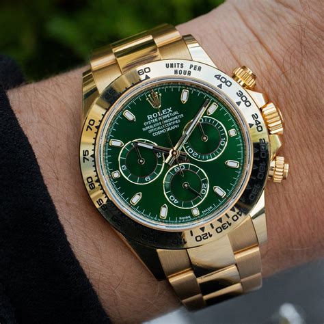 rolex fond vert|rolex green face.